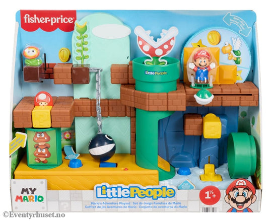 My Mario Little People Playset Mario’s Adventure Toys