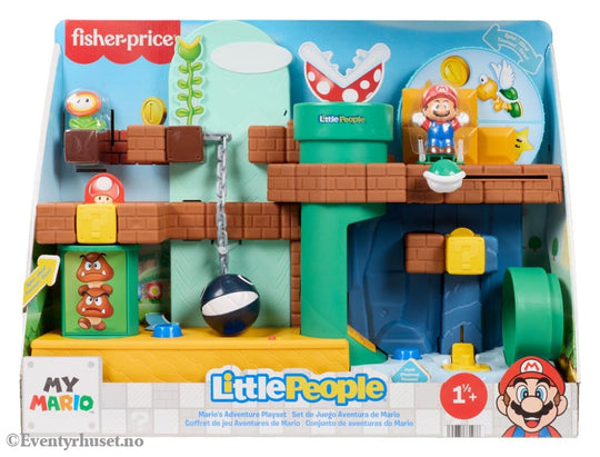 My Mario Little People Playset Mario’s Adventure Toys