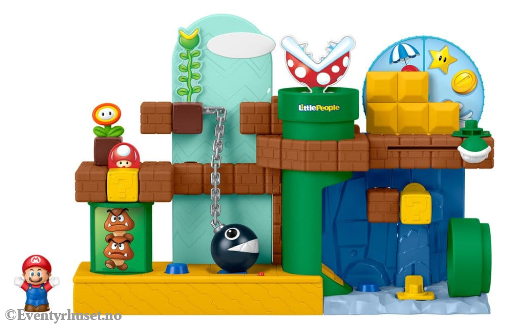 My Mario Little People Playset Mario’s Adventure Toys
