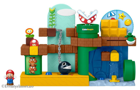 My Mario Little People Playset Mario’s Adventure Toys