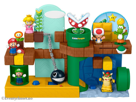 My Mario Little People Playset Mario’s Adventure Toys