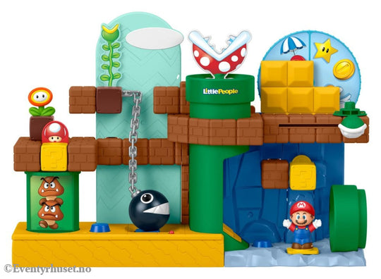My Mario Little People Playset Mario’s Adventure Toys