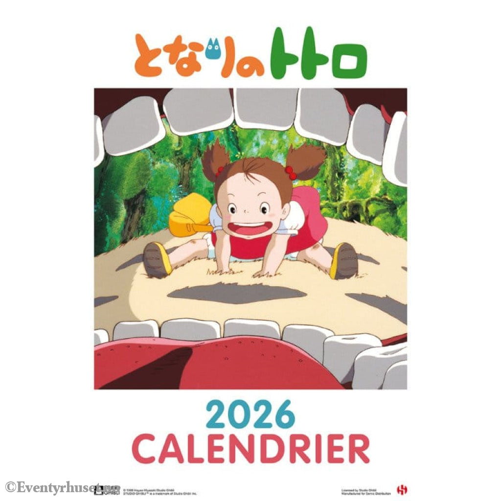 My Neighbor Totoro Calendar 2026 *French Version* Home & Gifts