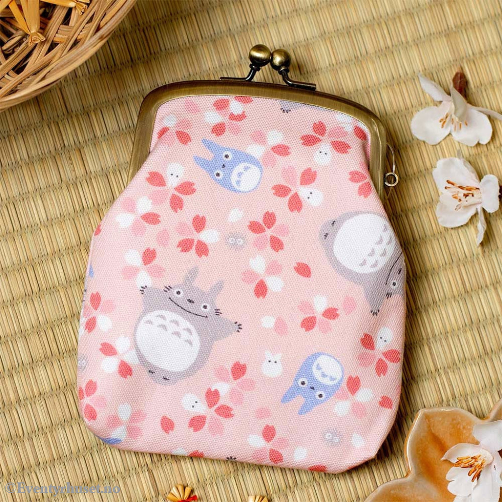 My Neighbor Totoro Coin Purse Totoro Cherry Blossoms Fashion & Accessories