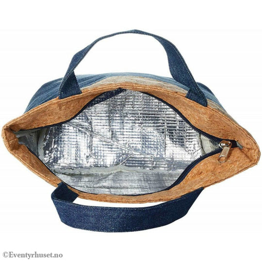 My Neighbor Totoro Lunch Bag cork & denim style Totoro Fashion & Accessories