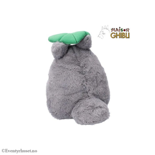 My Neighbor Totoro Nakayoshi Plush Figure Big Totoro with leaf 21 cm Manga & Anime