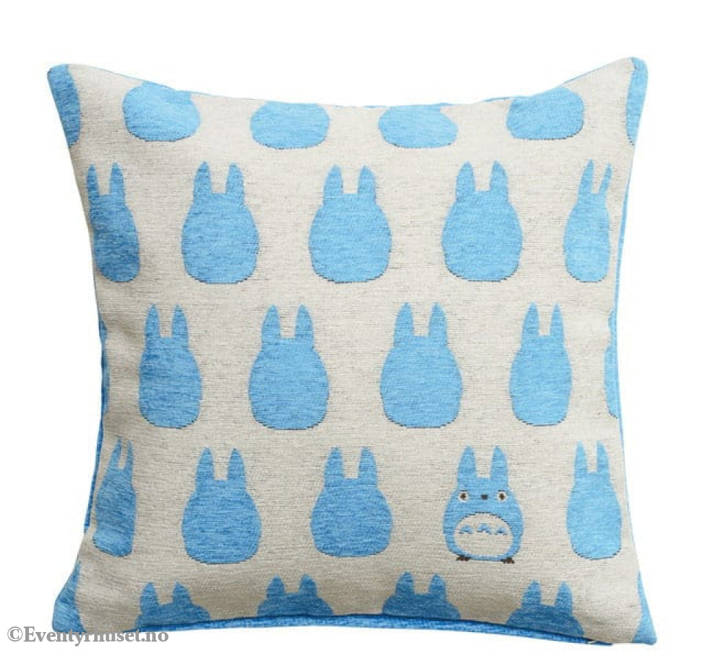 My Neighbor Totoro Pillow Totoro Silhouette Blue 45 x 45 cm Home & Gifts