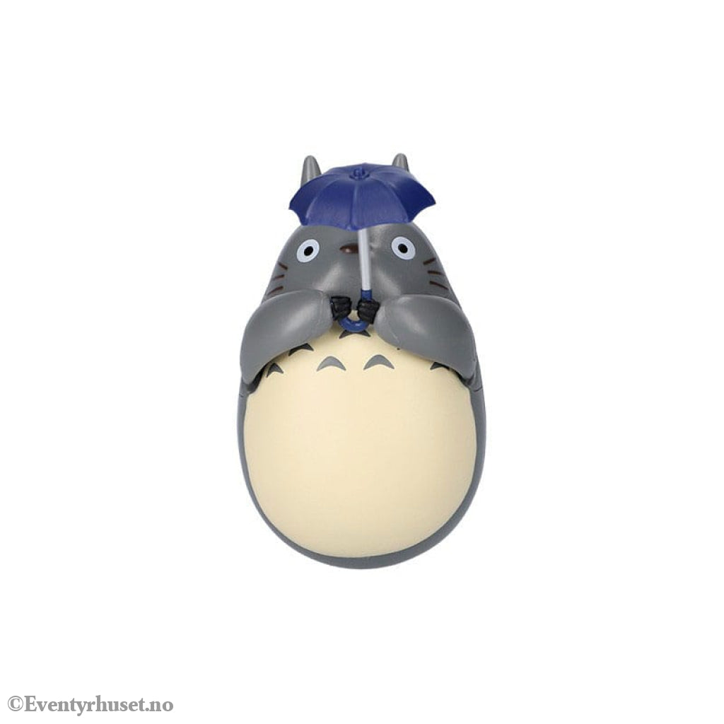 My Neighbor Totoro Round Bottomed Figurine Big Totoro with leaf 7 cm Manga & Anime