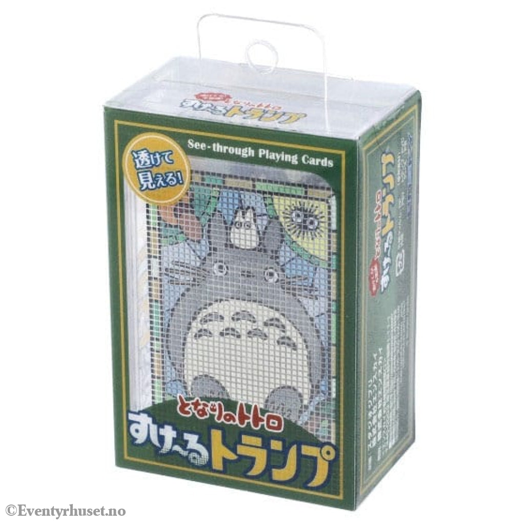 My Neighbor Totoro Transparent Playing Cards Totoro Games