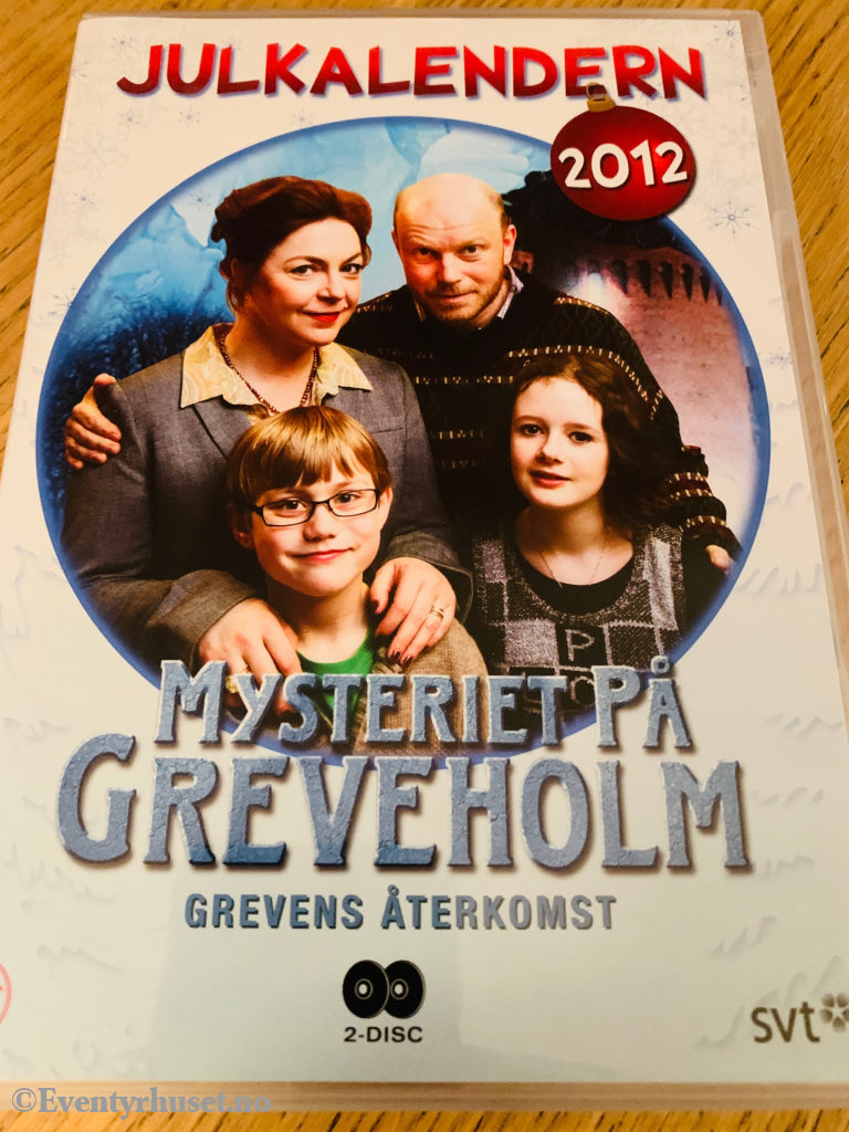 Mysteriet På Greveholm - Grevens Återkomst. Julekalender 2012. Dvd. Dvd