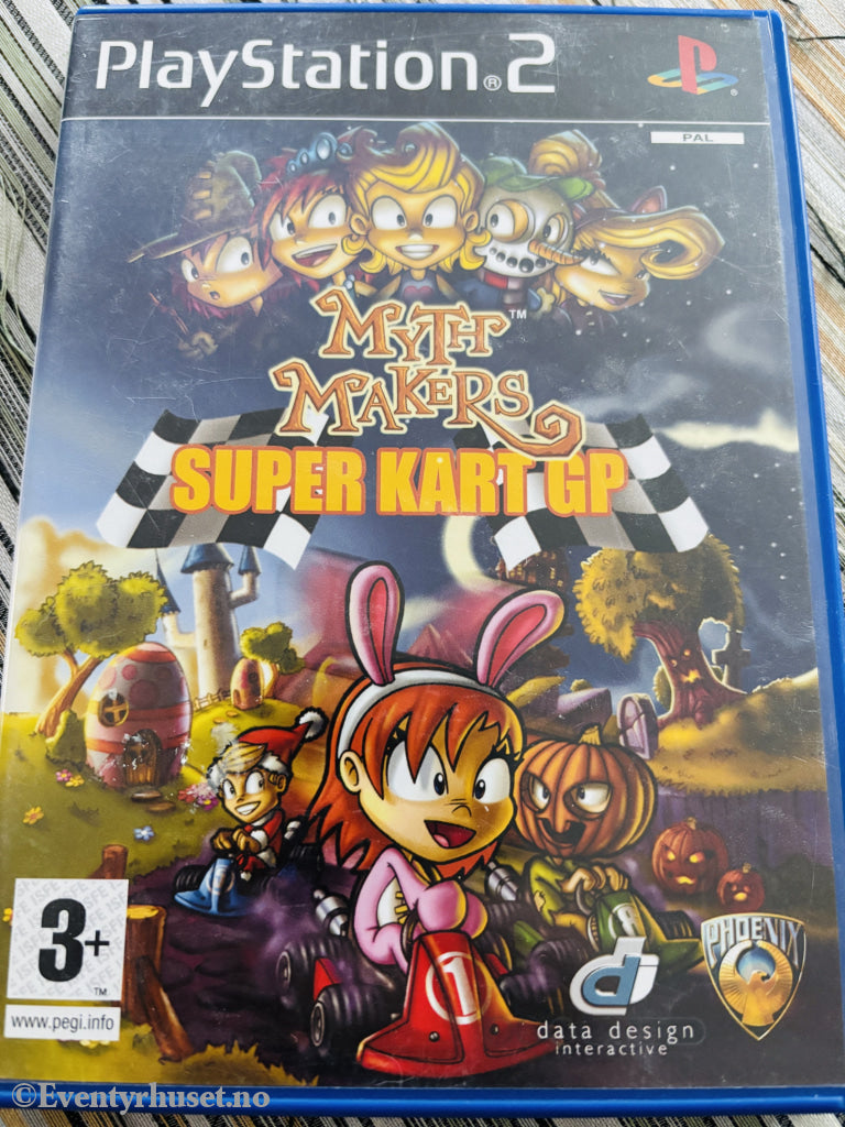 Myth Makers: Super Kart GP. PS2-spill