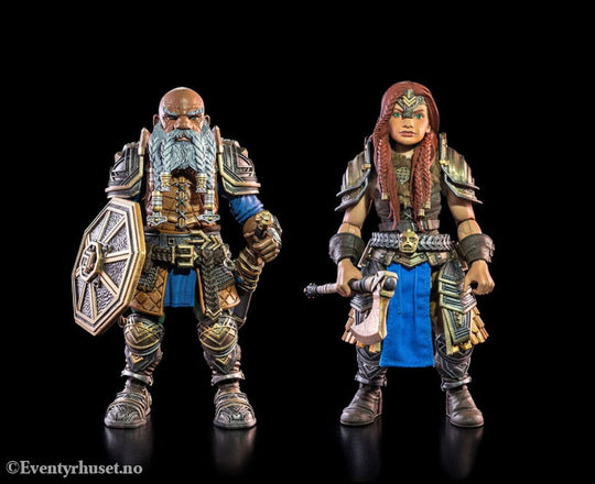 Mythic Legions: Rising Sons Actionfigures 2-Pack Exiles From Under the Mountain 15 cm Toys