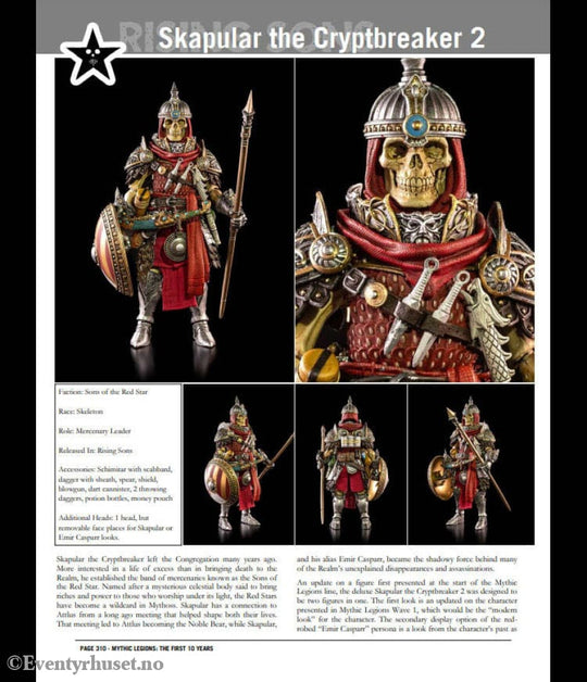 Mythic Legions: The First 10 Year Book Hardcover Home & Gifts