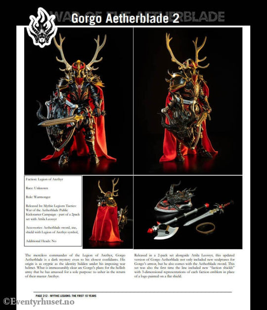 Mythic Legions: The First 10 Year Book Hardcover Home & Gifts