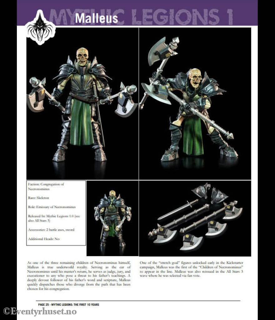 Mythic Legions: The First 10 Year Book Hardcover Home & Gifts