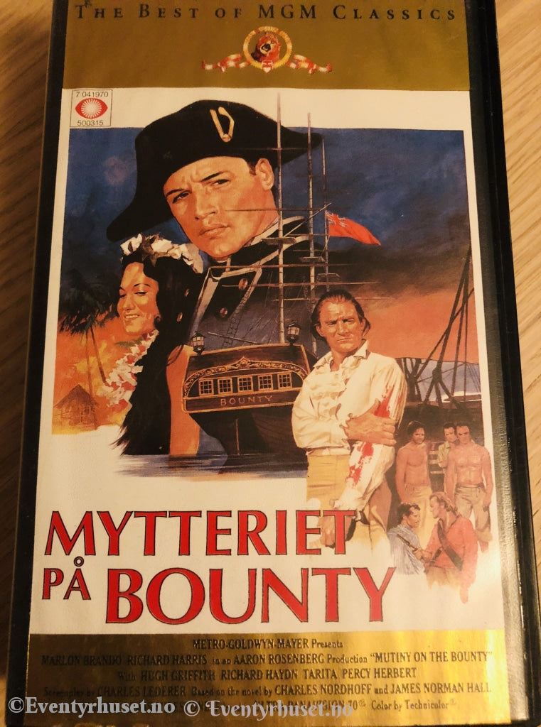 Mytteriet På Bounty. 1962. Vhs. Vhs