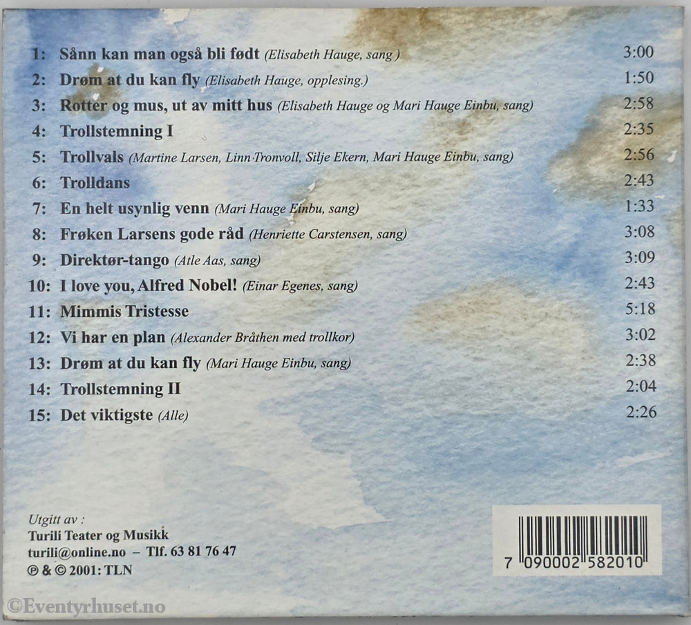 N. Bræde. 1998. Trollhalen – Trolljazz for store og små . Lydbok på CD.