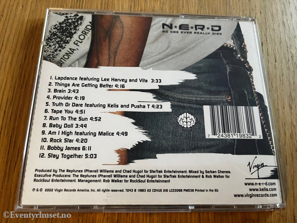 N.E.R.D. 2002. In Search Of... CD.