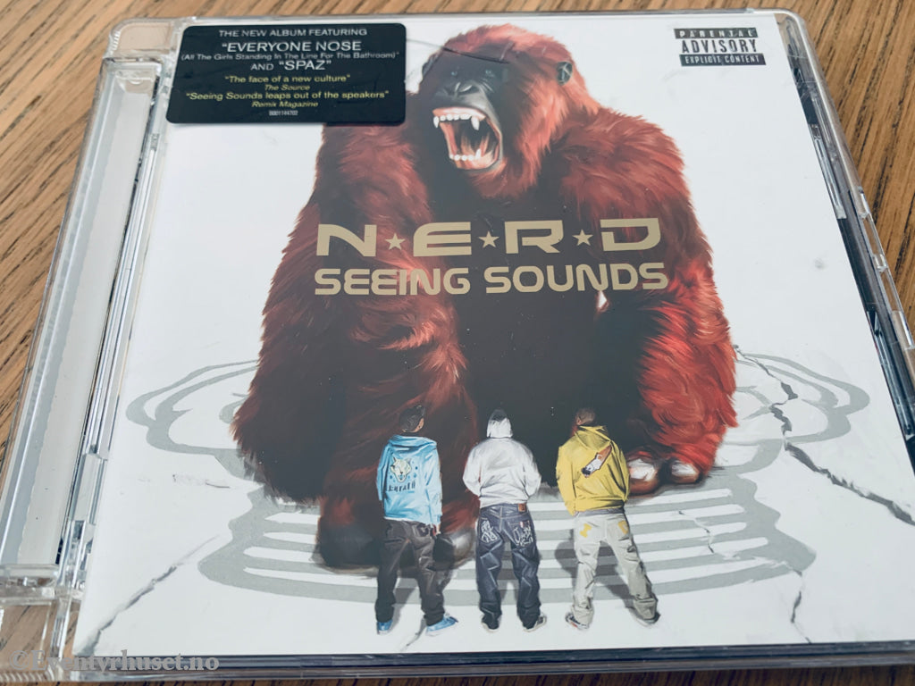 N.E.R.D – Seeing Sounds. 2008. CD.