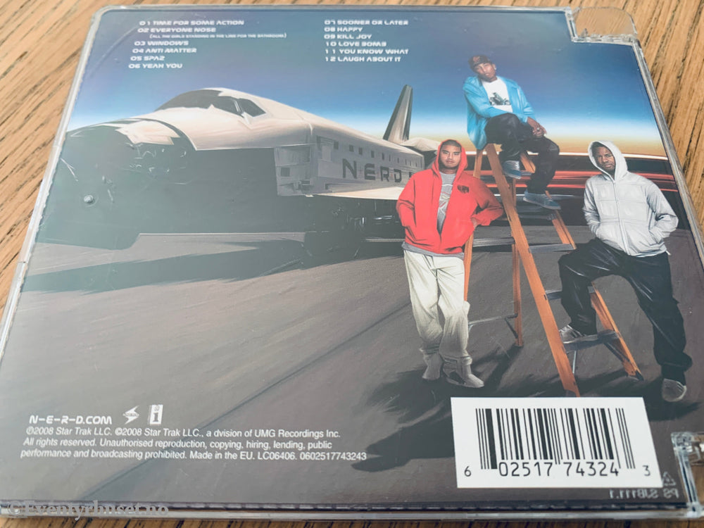 N.E.R.D – Seeing Sounds. 2008. CD.