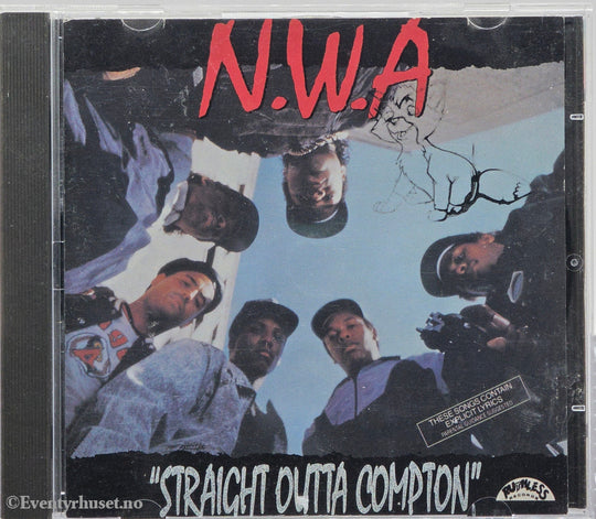 N.W.A (1988/Repress) - Straight Outta Compton. CD.