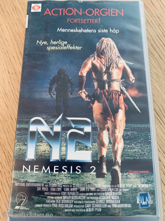 N2 - Nemesis 2. 1999. Vhs. Vhs
