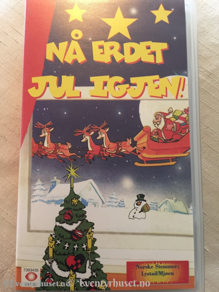 Nå Er Det Jul Igjen. Norske Stemmer: Lystad/mjøen. Vhs. Vhs
