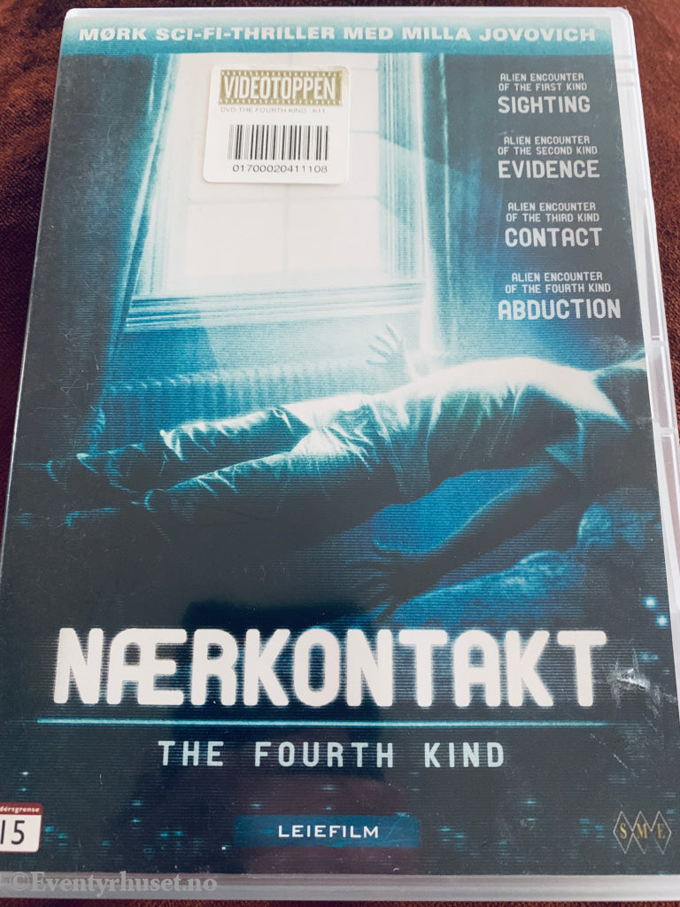 Nærkontakt: The Fourth Kind. DVD.
