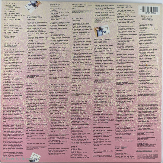 Nanci Griffith. 1988. Little Love Affairs . LP.