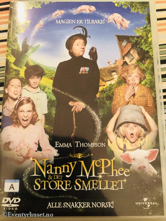 Nanny Mcphee & Det Store Smellet. 2010. Dvd. Dvd