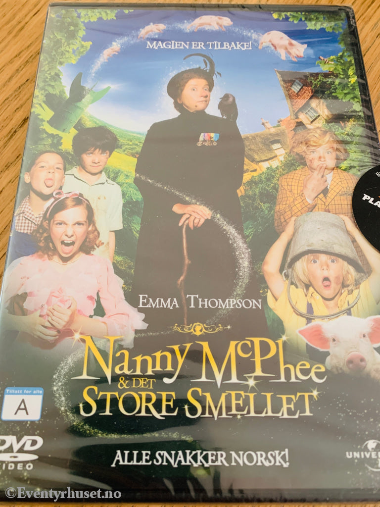 Nanny McPhee & Det store smellet . 2010 . DVD. Ny i plast!