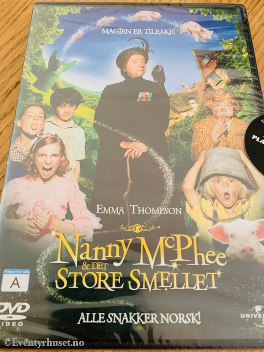 Nanny McPhee & Det store smellet . 2010 . DVD. Ny i plast!