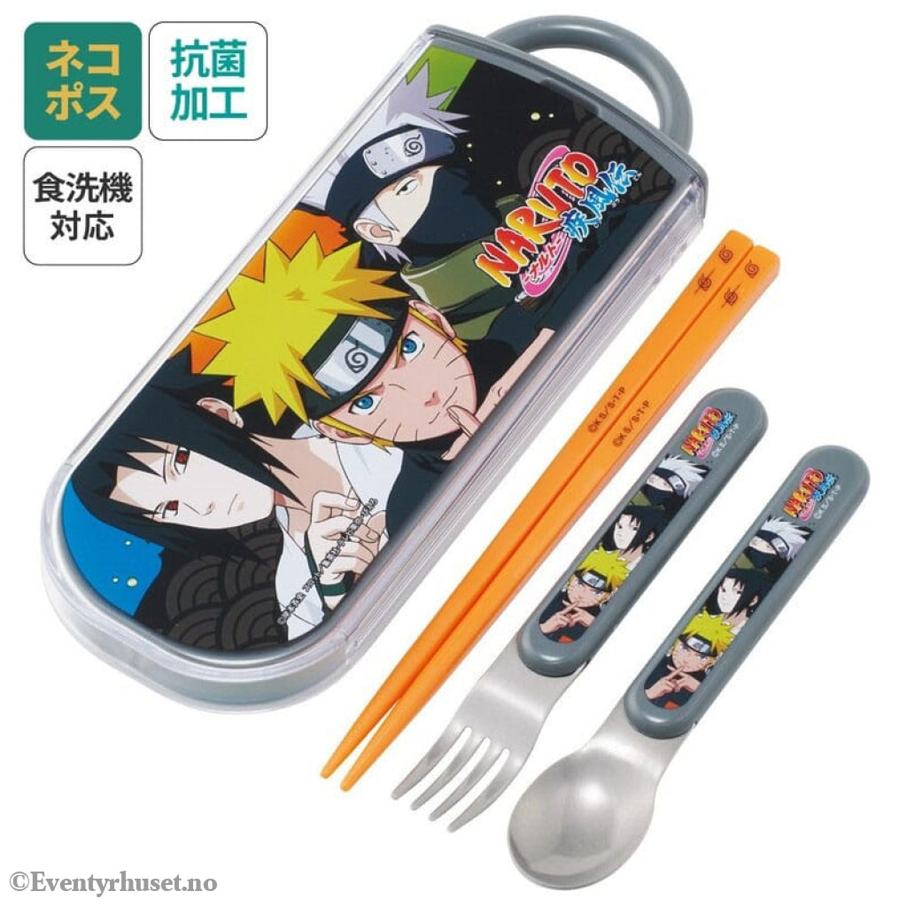 Naruto Chopsticks & Spoon & Fork Set Team 7 Home & Gifts