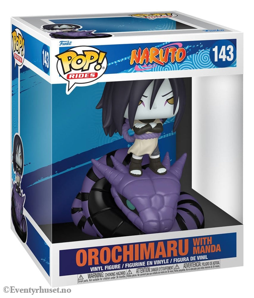 Naruto Classic POP! Rides Vinyl Figure Orochi + Manda 15 cm Collectibles