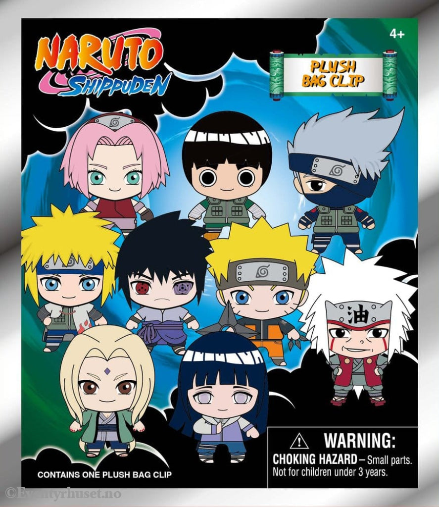 Naruto Plush Bag Clips Display (24) Fashion & Accessories