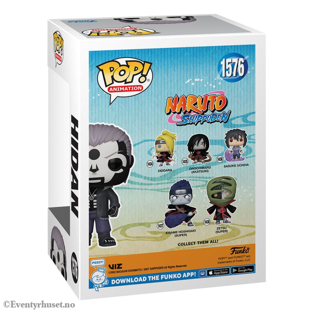 Naruto Pop! Animation Vinyl Figure Hidan w/jacket Exclusive Edition 9 cm Manga & Anime