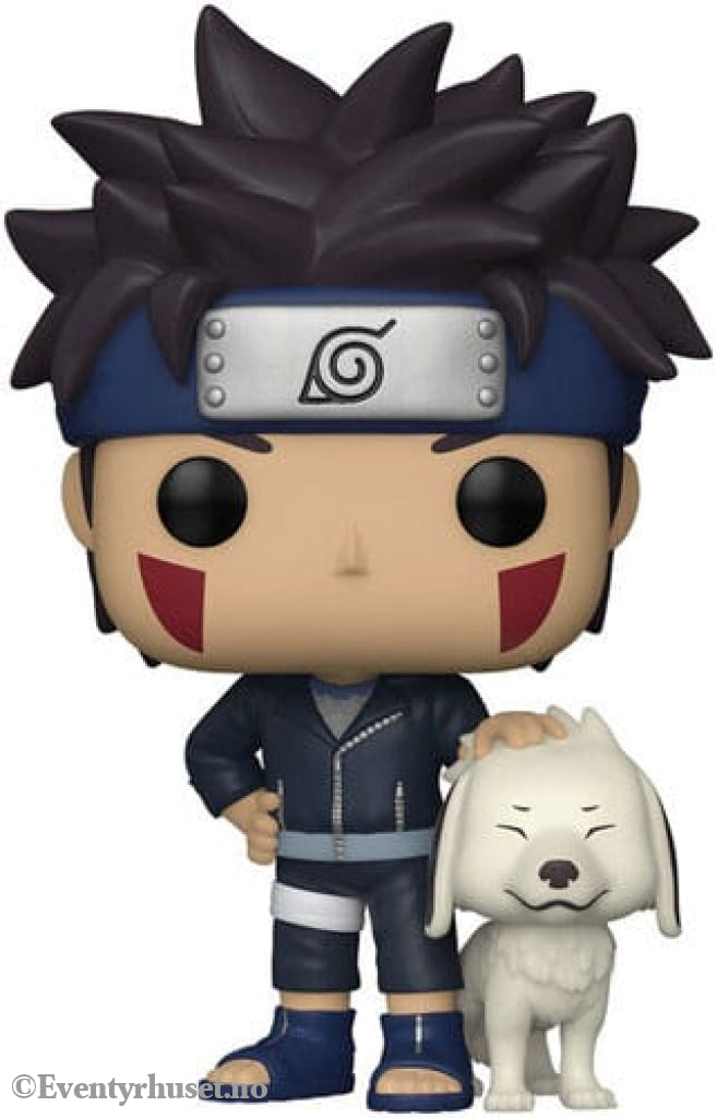 Naruto POP! Animation Vinyl Figure Kiba w/Akamaru 9 cm Manga & Anime