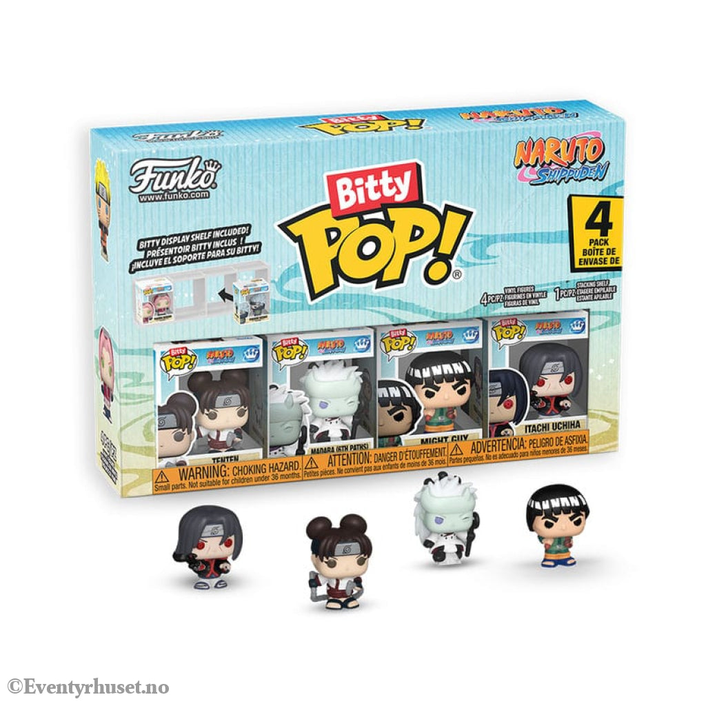 Naruto Shippuden Bitty POP! Vinyl Figure 4-Pack Battles 2,5 cm Manga & Anime