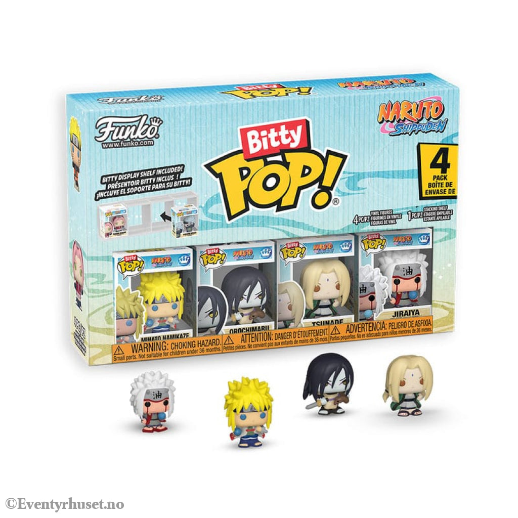 Naruto Shippuden Bitty POP! Vinyl Figure 4-Pack Team 2 2,5 cm Manga & Anime