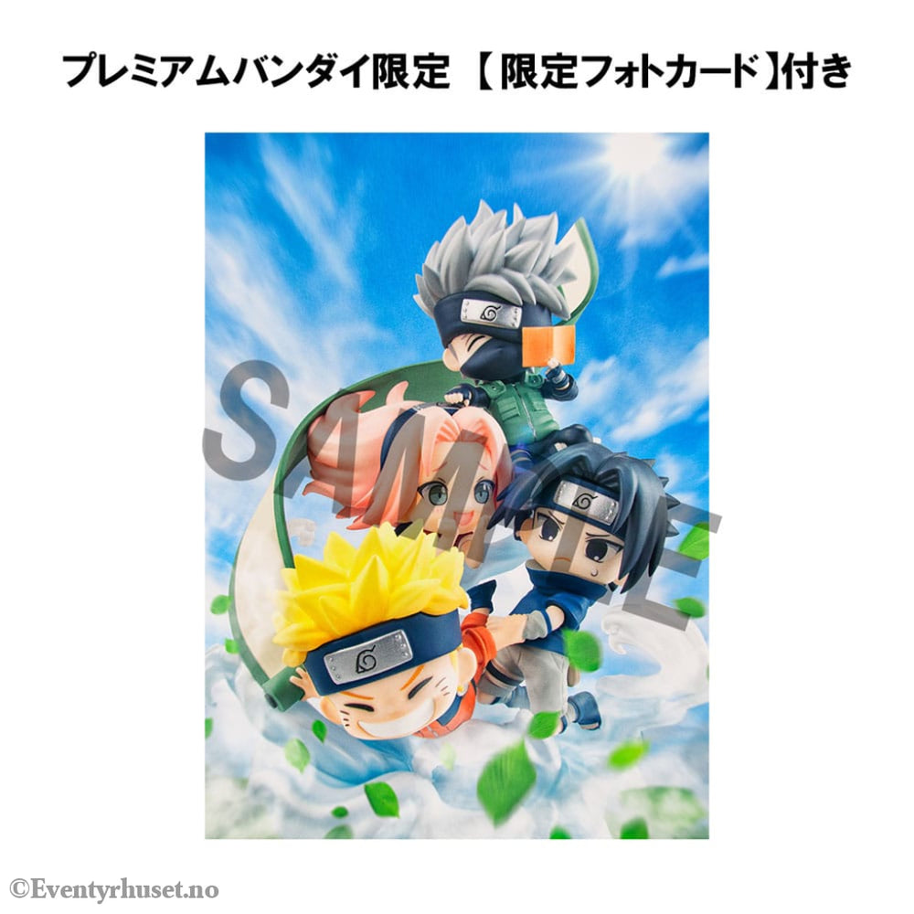 Naruto Shippuden FigUnity PVC Mini Statue Gather here Team 7 13 cm (with gift) Manga & Anime