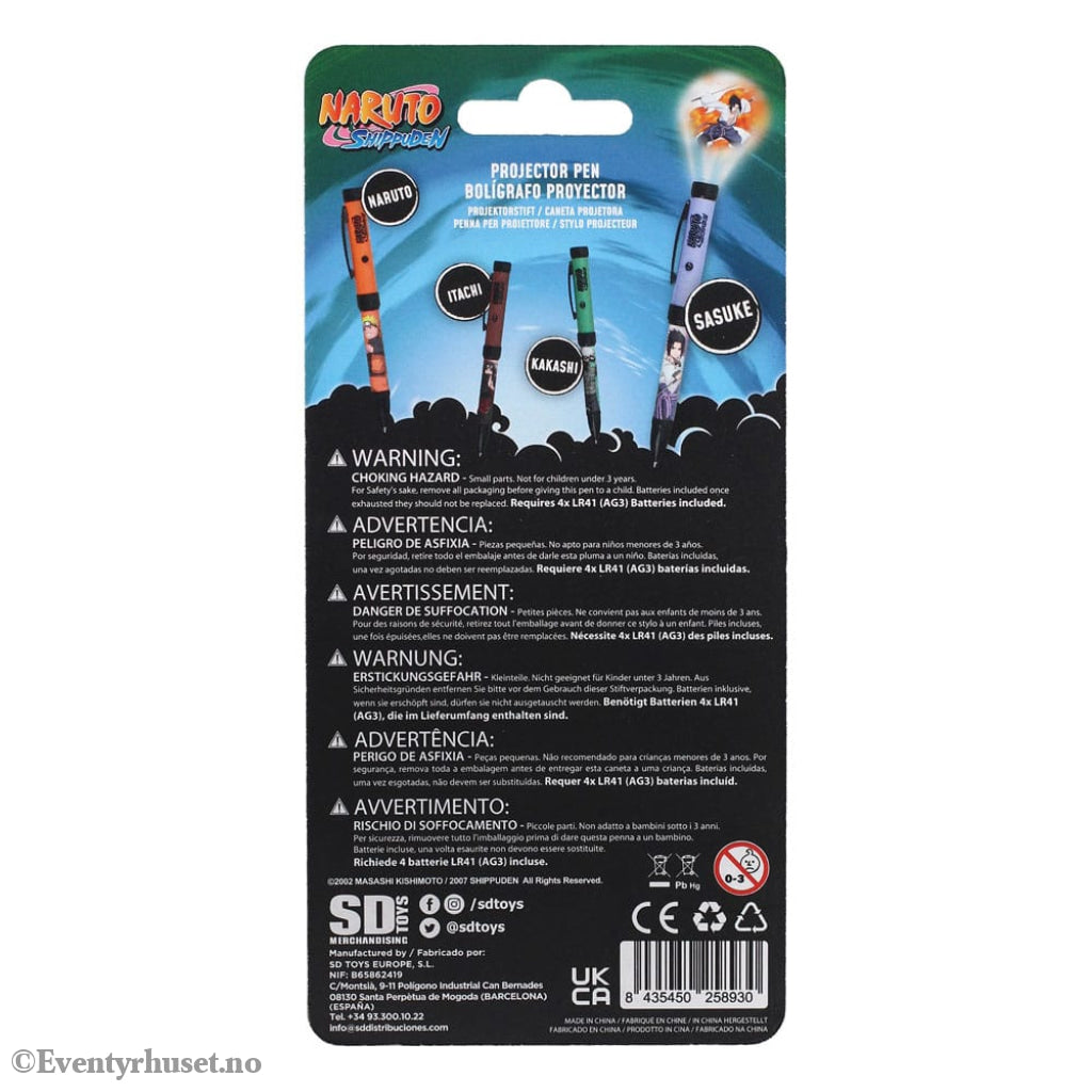 Naruto Shippuden Pen with Light Projector Goku Manga & Anime