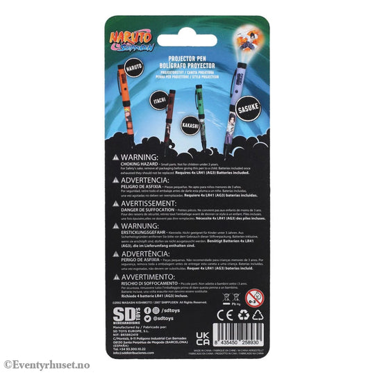 Naruto Shippuden Pen with Light Projector Goku Manga & Anime