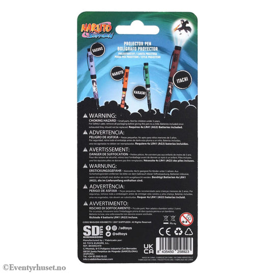 Naruto Shippuden Pen with Light Projector Itachi Manga & Anime