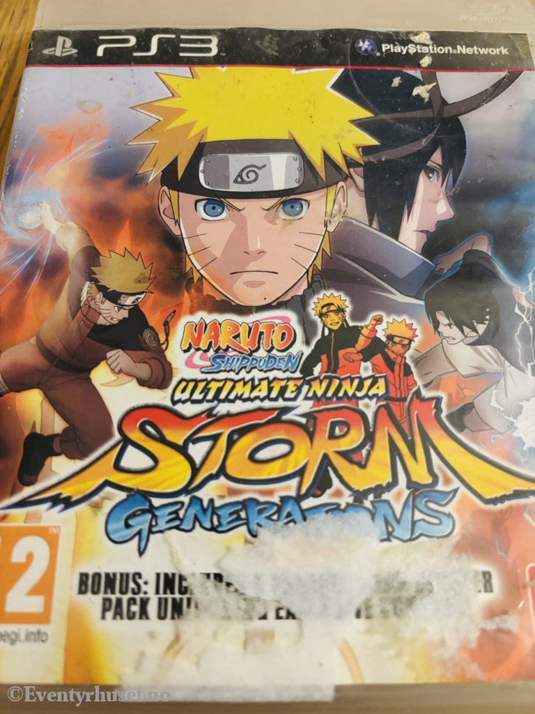 Naruto Shippuden: Ultimate Ninja Storm Generations . PS3.