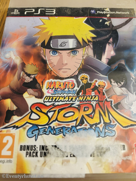 Naruto Shippuden: Ultimate Ninja Storm Generations . PS3.