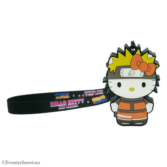 Naruto Shipudden x Hello Kitty PVC Keychain Hello Kitty Naruto Fashion & Accessories
