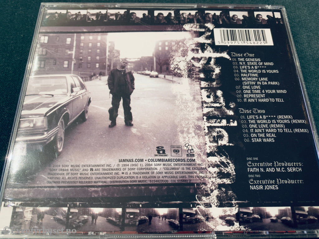 Nas – 10 Year Anniversary Illmatic Platinum Series. CD.