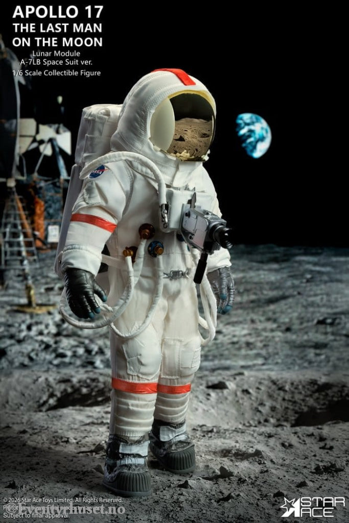 NASA Apollo 17 Action Figure 1/6 The Last Man on the Moon 30 cm Toys
