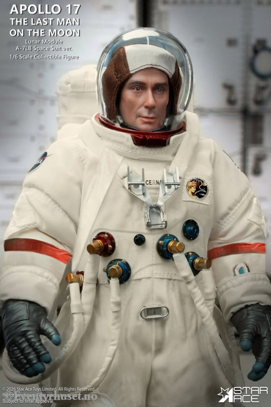 NASA Apollo 17 Action Figure 1/6 The Last Man on the Moon 30 cm Toys