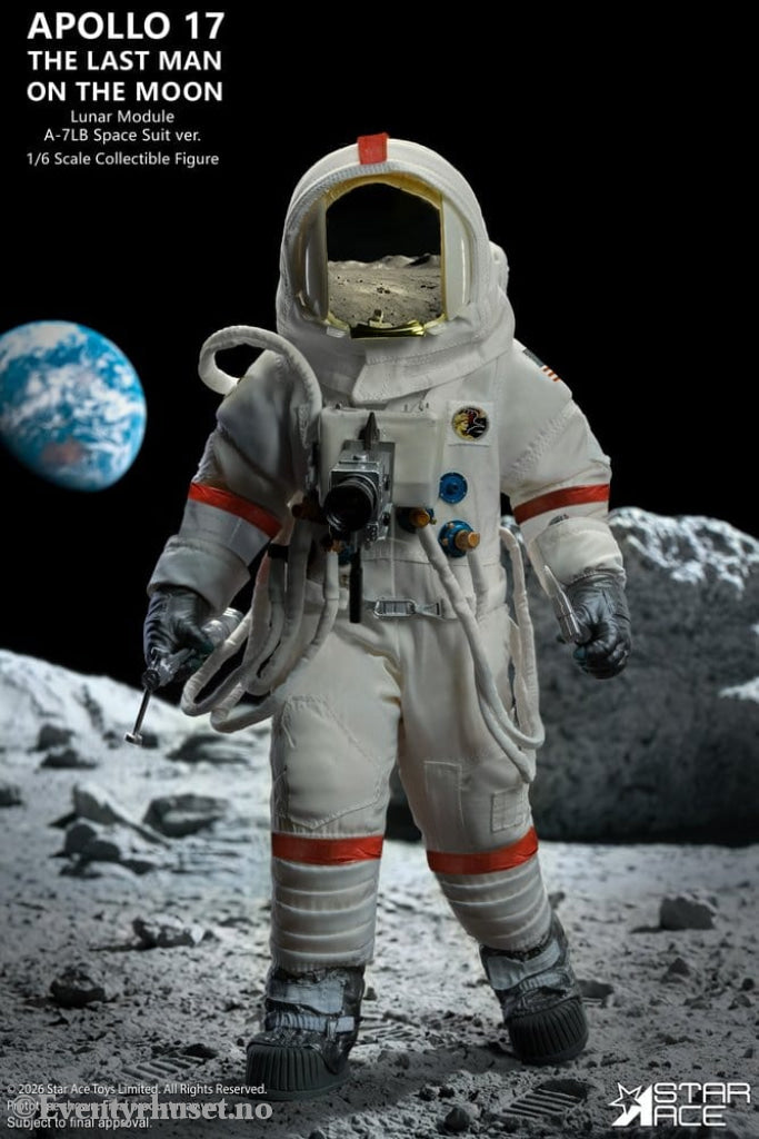 NASA Apollo 17 Action Figure 1/6 The Last Man on the Moon 30 cm Toys